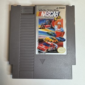 Bill Elliott's Nascar Challenge Cartridge Only - Nintendo NES - Tested & WORKS