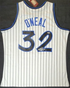 Shaquille O'Neal Shaq signed Mitchell & Ness 1993-94 Magic Jersey autograph PSA - Picture 1 of 6