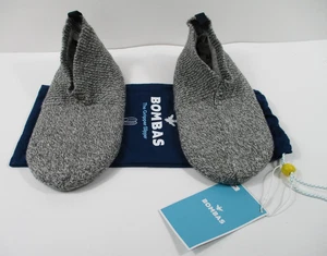 -Nuevo BOMBAS Unisex Agarre Zapatilla Casa Zapatos 11" Talla L Gris - Imagen 1 de 5