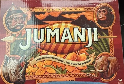 2017 Cardinal Jumanji Travel Board Game Complete in Box - Image 1 of 2