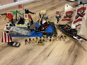 2x Lego Pirates: 6271 + 6277, Imperial Flagship and Outpost, 1992, p.z. 6285