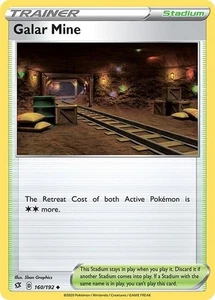 Galar Mine 160/192 | Trainer Stadium | Rebel Clash Pokémon Card - Picture 1 of 1