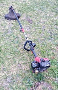 Used Line Trimmer Working Troy Bilt TB80 EC 27cc Straight Shaft Pickup Only - Picture 1 of 11