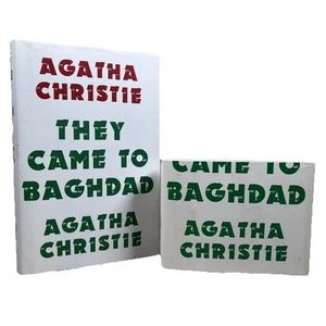 Agatha Christie They Came To Baghdad 60th Anniversary Facsimile Ed Belly Band HB - Picture 1 of 11