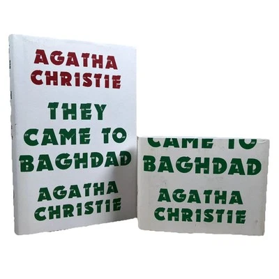 Agatha Christie They Came To Baghdad 60th Anniversary Facsimile Ed Belly Band HB - Image 1 of 4
