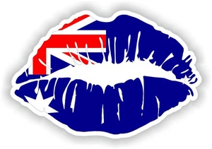Australia Lips Flag Sticker / Vinyl Waterproof Decals Graphics - Bild 1 von 1