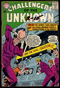 Challengers of the Unknown 39 1964 Challengers Kids Rocky Genius DC Edad de Plata - Imagen 1 de 1