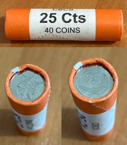 Sint Maarten - 40 pcs x 25 Cents 2025 UNC roll Lemberg-Zp - Picture 1 of 1