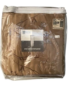 JCPenny Home Collection Bronze Silk 40” W X 108” L Interlining Curtain - Picture 1 of 5