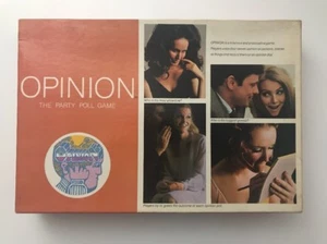 Opinion The Party Poll Game Vtg 1970 Selright #42 Rare Provocative USA NIB  - Picture 1 of 12