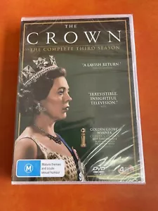 The Crown - Season 3 (DVD, 2020, 4-Disc Set) R4 Series Three * Brand New Sealed - Picture 1 of 4