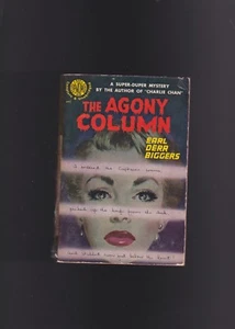 VINTAGE CRIME PB.THRILLER.THE AGONY COLUMN.BIGGERSAVON#337 - Picture 1 of 1