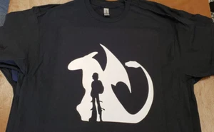 How to train your dragon T shirt Tee Toothless Anime - Picture 1 of 1