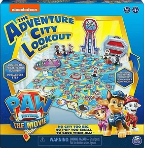 Paw Patrol The Movie: The Adventure City Lookout Board Game New Kids Toy 4+ - Picture 1 of 9