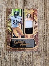 2021 PANINI GOLD STANDARD NAJEE HARRIS TRUE RPA AUTO GOLD INK RARE /49