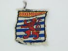 Luxembourg Vintage Arm Patch 1980S European Country With Tracking Number
