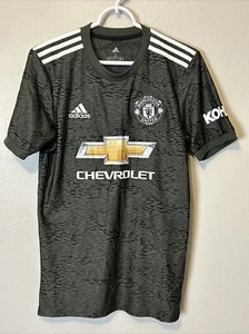Maglia calcio Adidas Manchester United Chevrolet futbol taglia S - Foto 1 di 11