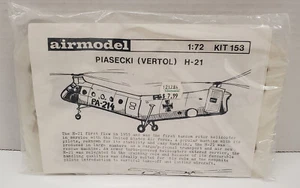 Airmodel Piasecki Vertol H-21 Model Helicopter Kit 153 1:72 Scale Aircraft - Bild 1 von 3