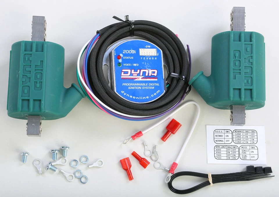 Dynatek Dyna 2Ki Kit Ignition Harley Davidson w/ DC3-1 Coils D2Ki-2P - Image 1 of 1