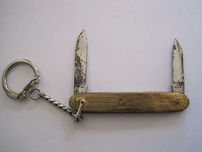 Colonial Key Chain Pocket Knife With 2 Blades - Image 1 of 4