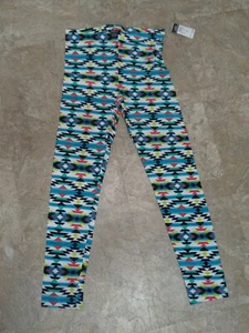 Rue 21 weiche Strick-Leggings mehrfarbig aztekisch Stil #9490 GRÖSSEN S M L - Bild 1 von 3