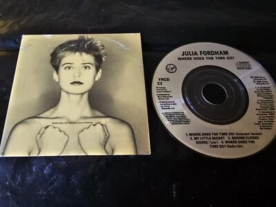 JULIA FORDHAM - WHERE DOES THE TIME GO? (1989) 3" MINI CDS (CIRCA): NR MINT - Image 1 of 2