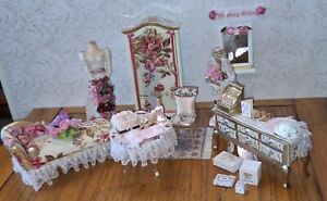 DOLL HOUSE WEDDING SHOP ~ BRIDAL SHOP WITH ACCESSORIES ( TRADITIONAL)