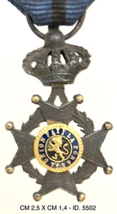 Belgien Leopoldorden II. Miniatur Gold Silber - Bild 1 von 3