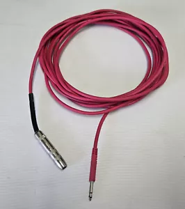 Mogami 2893 TT auf 1/4" Buchse TRS Patchkabel 20 Fuß rot - Bild 1 von 2