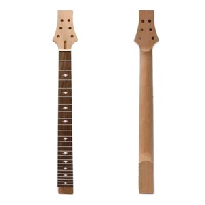 24 Bund 25,5 Zoll Mahagoni Gitarrenhals Palisander E-Gitarre Griffbrett - Bild 1 von 3