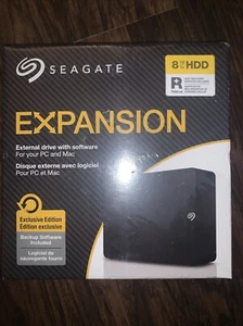 Brand-new Seagate Expansion Desktop Hard Drive 8TB - Picture 1 of 2