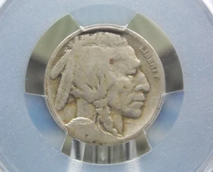 1918/7 "D" Indian Head BUFFALO Nickel 5c PCGS AG03 #263 About Good *KEY* ECC&C - Picture 1 of 5