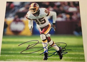 Brandon Lloyd Washington Redskins Broncos 49ers Illinois Autographed 8x10 COA - Picture 1 of 1
