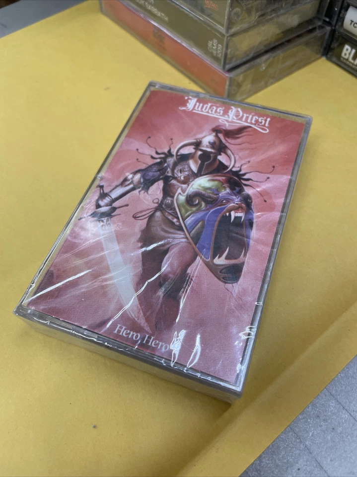 JUDAS PRIEST HERO HERO Cassette Tape 1981 Compilation Rare SEALED - Image 1 of 4