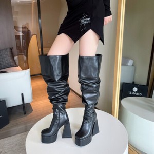 slim knee high boots