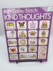Kind Thoughts Kooler Design Studio Cross Stitch Pattern Book 80+ Designs - Picture 1 of 9