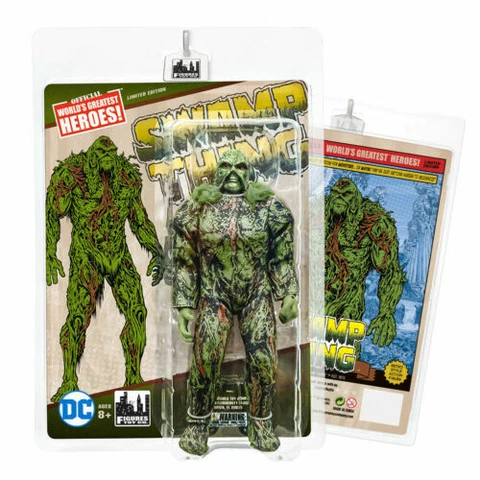 Swamp Thing Figures Toy Company DC Comics Retro Series Action Figure NIB Cover