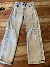 Kendall + Kylie The Icon High Rise Straight Jeans Distressed Holy Rozmiar 1/25