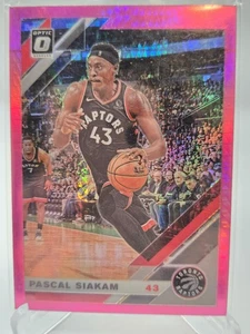 2019-20 Panini Donruss Optic Pascal Siakam Pink Hyper Prizm #19 Raptors - Picture 1 of 2
