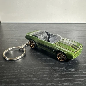 1969 Camaro Convertible Diecast Schlüsselanhänger 1:64 Hot Wheels Matchbox Geschenk - Bild 1 von 2