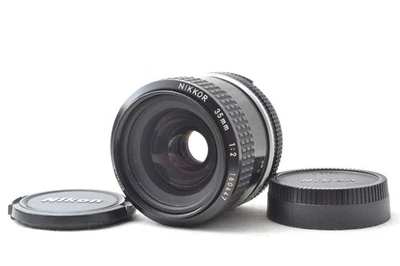 [TAL CUAL / Para piezas] Lente gran angular Nikon Ai Nikkor 35 mm f/2 MF de Japón #7227 Foto 1 de 4