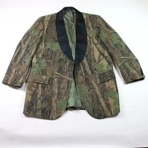 Abrigo Blazer Deportivo Vintage Southwick Trebark Camuflado Para Hombre WM King Clothiers - Imagen 1 de 13