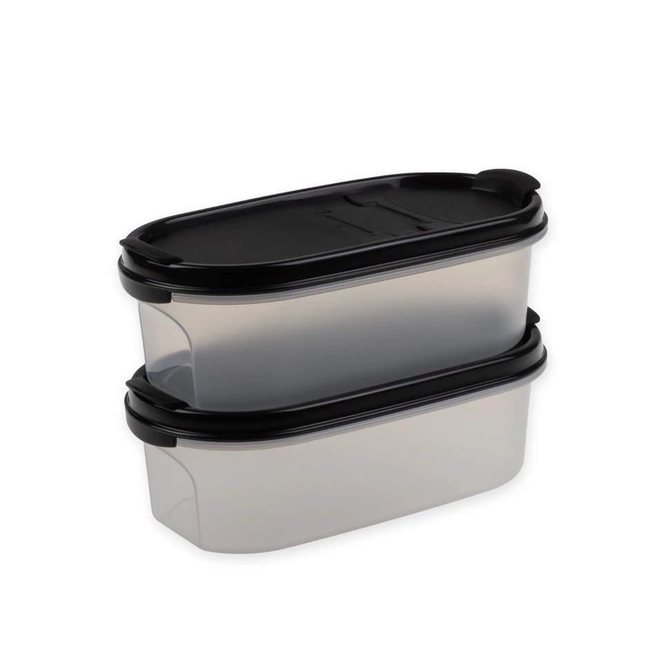 Tupperware Eidgenosse Behälter 1,1 l schwarz Schütte  Vorrat B-Ware - Bild 1 von 1