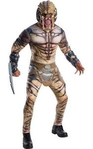 LICENSED DELUXE PREDATOR 2018 ADULT MENS FANCY DRESS HALLOWEEN COSTUME - Picture 1 of 2