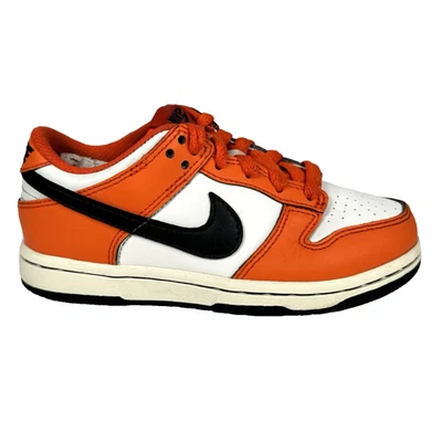 Nike Dunks Low Raro Halloween Drop Boys 11C DH9756-003 Naranja Negro Blanco Foto 1 de 4