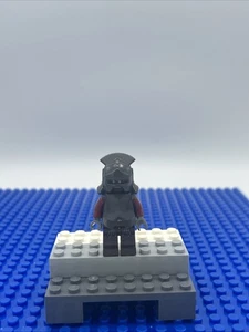LEGO LOR Uruk-Hai (lor008) W/ authentic Breast Plate & Helmet Great Condition - Picture 1 of 4