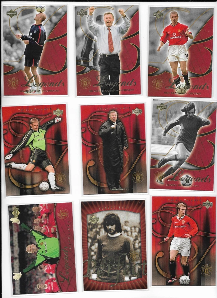 Upper Deck Manchester United Man U Legends 2002 elige una tarjeta envío de $1,25 Foto 1 de 1