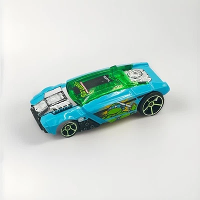Coche Hot Wheels Nickelodeon Teenage Mutant Ninja Turtles Leonardo Rogue Hog 1/5 Foto 1 de 4
