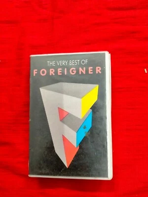 Foreigner The Very Best Of RARE orig Cassette tape INDIA indian Clamshell 1993 - Image 1 of 4