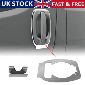 Door Handle Pro Plate For Citroen Relay / Fiat Ducato / Peugeot Boxer 07-Onwards - Picture 1 of 11